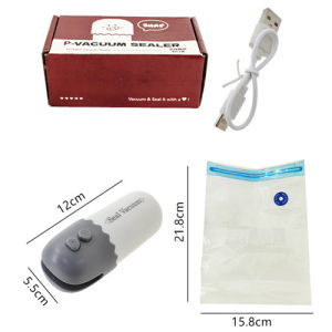 Portable Mini Vacuum Sealer Compact USB Rechargeable