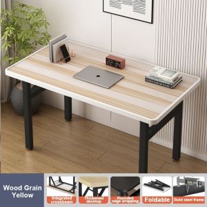 Keycool Foldable Table Desk Multipurpose Dining/Computer Study Table Office Desk Portable Wooden