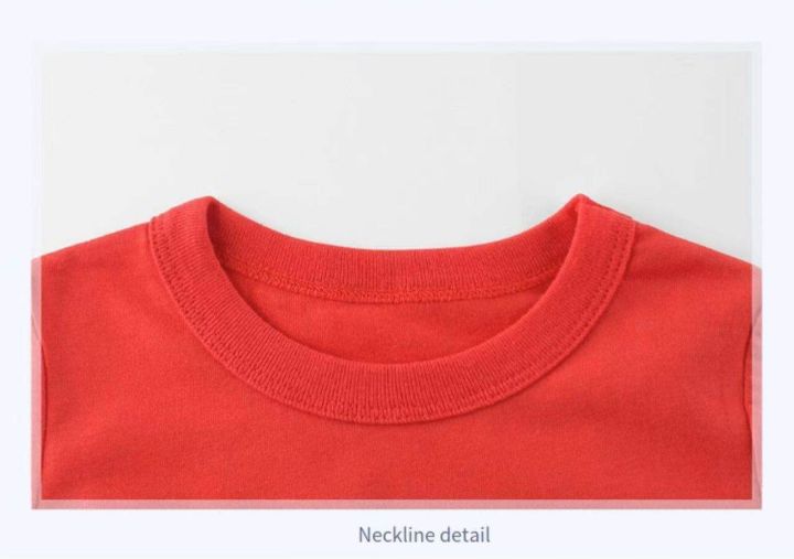SG%20100%25%20cotton%20children's%20t-shirt%20toddler%20boys%20and%20girls%20top%20for%20kids%20short%20sleeve%20T-shirt%20plain%20color%20clothes%20school%20activity%20shirt%20holiday%20clothes%20red%20green%20blue%20white%20yellow%20shirts%20-%20Image%203