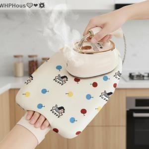WP💓💛💖 Insulated Gloves With Handheld Ironing Board Home Garment Steamer Waterproof Anti Steam Mitt Portable Mini Iron Holder