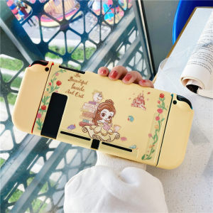 Case For Nintendo Switch /Switch OLED/Switch Lite Soft TPU Split Protective Case Cover Cartoon Princess Theme Anti-Scratch Casing Nintendo Switch/Switch OLED/Switch Lite Case