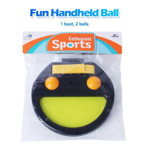 Childrens Hand Grasping Toss and Catch Ball Games Outdoor Garden Parent Child Interaction Receiving Sports Training Educational Sports Table Tennis Handheld Ball Toy
