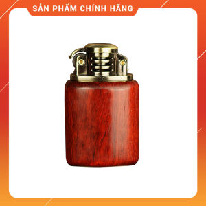Hộp Quẹt Bật Lửa Zorro Z520-301 Ốp Gỗ Thiết Kế Mới Đẹp Độc Lạ - Dùng Xăng Bấc Đá Cao Cấp