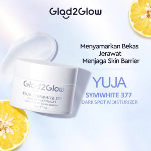Glad2Glow Yuja Symwhite 377 Dark Spot Moisturizer menghilangkan bekas jera