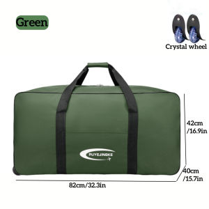 SG Gadget® Large Capacity Luggage Bag/ Travel Bag with Wheels Big Duffle Beg Foldable Luggage Bag