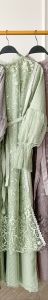 DRES DRESS TILE PEARL BRUKAT BEST SELLER / KAFTAN LEBARAN GAMIS BAJU HARI RAYA