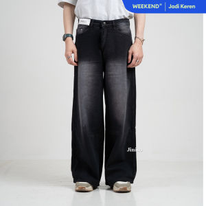 JINISO Oversize Baggy Loose Jeans Pria 773