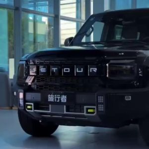 Jetour T2 DRL LED Daytime Running Light Small Yellow Front Bumper Grille Custom Fit Easy Install Exterior Accessories