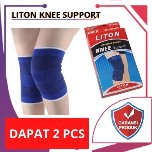 SEPASANG Deker Lutut Voli Pelindung Lutut Deker Kaki Lutut Deker Kaki Lutut Manset kaki Pria Volly engkel kaki lutut volly Decker aksesoris volly ball pria LITON Knee Support