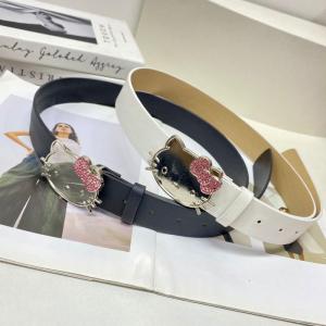 Christmas Gift Halloween Hot sanrio Kawaii Alloy Belt Hello Kitty Cartoon Hot Girl Jeans Belt Kuromi Cute Cartoon Fashion Decorate Accessories New Style