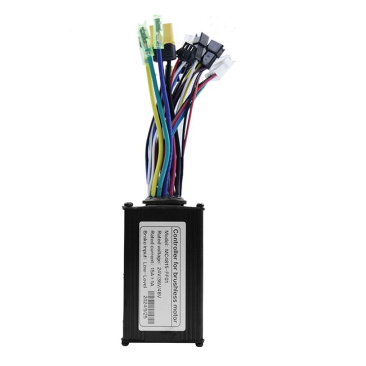 E-Bike Controller JN 36V/48V 15A – 250/350W, Bürstenlos, Mit Lichtfunktion & JN Kommunikationsprotokoll