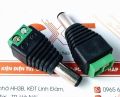 Jack nguồn DC 5.5x2.1mm - Đực nối dây(2c). 