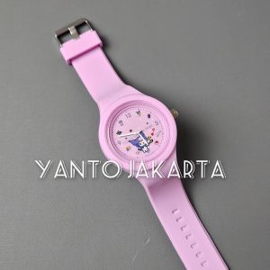 Jam tangan anak perempuan cute cartoon (set kado)
