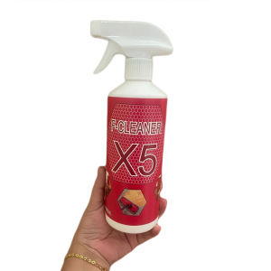 Nước Tẩy Trắng Vệ Sinh Sàn Nhà Dạng Xịt F-Cleaner X5 650ml Làm Sạch Bề Mặt Sàn Đá Hóa Đường Chỉ Gạch + Tặng Khăn Lau