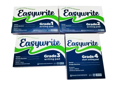 Easywrite Intermediate Writing Quiz Pad Paper 80lvs 1 Pad