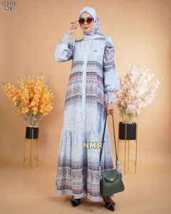 NMR Gamis Marbella Kerut 1 Vol 2167-3 (INC HIJAB)