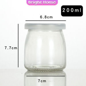 กระปุกพุดดิ้ง พร้อมฝาปิด 100ml 150ml 200ml สําหรับใส่อาหารเด็ก โยเกิร์ต ของหวาน Pudding Bottle