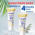 🔥 Sunscreen Anak Spf50+ PA+++ Sunblok Wajah dan Badan Lotion Anak Tabir Surya Krim Pelindung Tubuh Anak Dari Sinar UV Pentingnya musim panas untuk melindungi kulit anak-anak dan tumbuh dengan sehat Pembaruan baru Lebih banyak perlindungan matahari 40g. 