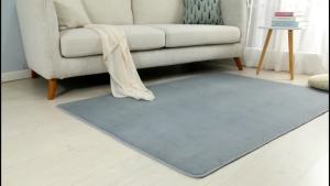 【customizable】imple Nordic living room household floor mat coffee table bedroom bedside room covered with large area carpet climbing mat