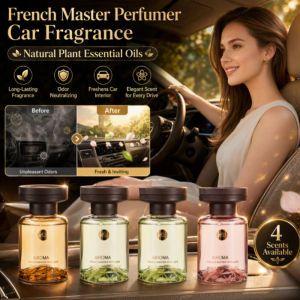 Guan Shan Car Air Freshener Premium Quality French Scent French Master Perfumery Long Lasting Aroma Elegant Design Fresh Scent Portable Design车载香氛清新剂
