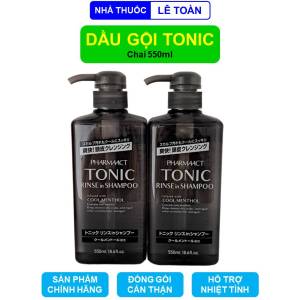 Dầu gội Tonic Nhật Bản ngăn ngừa gàu và ngứa da đầu không khô tóc - Chai 550ml