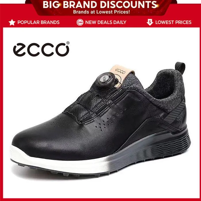 ECCO W Golf S-three Men's GORE-TEX 100 Waterproof casual sports