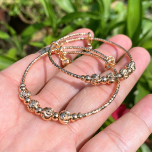 Kids Bangle Adjustable Suasa Gold Plated