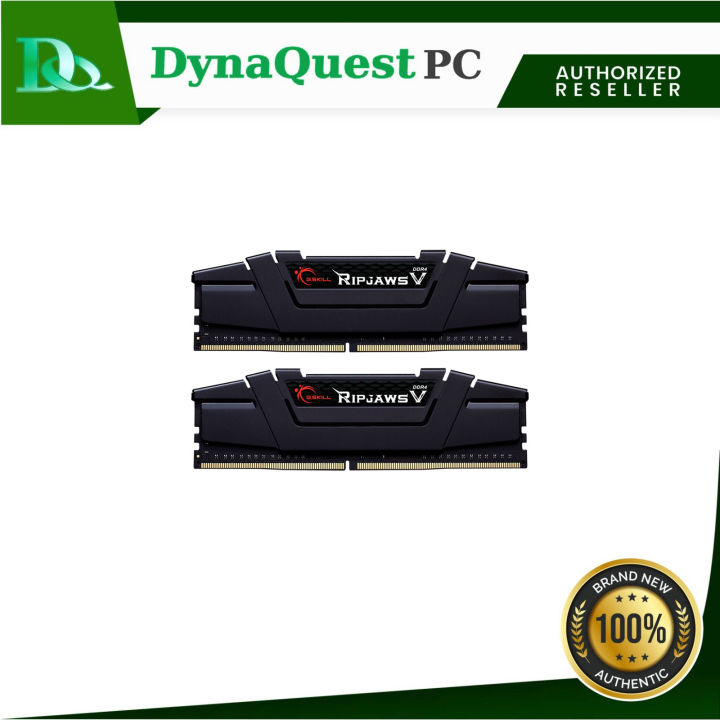 Memoria RAM G.Skill Ripjaws V DDR4 – 32 GB (2x16 GB), 3200 MHz, CL16, Per PC Gaming E Workstation