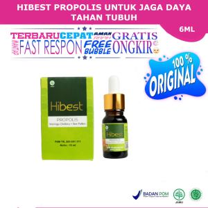 Hibest Propolis Diabetes Ekstrak Daun Kelor dan Bee Polen Obat Kolesterol Dan Gula Darah