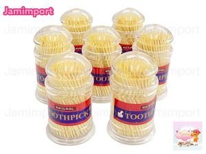 ไม้จิ้มฟัน ไม้ไผ่ทองคํา ทําจากไม้คุณภาพดี สะอาด ปลอดภัย