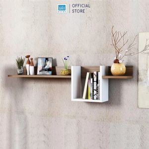 Kệ Gỗ Trang Trí Treo Tường Sáng Tạo Thương Hiệu SIB Decor KT506