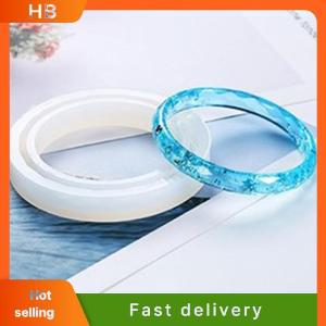 HB Transparent Silicone Mold Resin Bracelet Resin Molds Making Tools