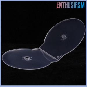 【Enthusiasm】🌟🌟【Hot Sale】🎈 1 3PCS Transparent Plastic Single Piece Round Disc Case CD Case Thickened CD DVD Disc Box Disc Case Storage Box