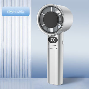 LVYIMAO LVYIMAOพร้อมส่งทั่วไทย💥S001 พัดลมพกพา พัดลมมือถือ ความเร็วสูง ทํางานเงียบ 120 ระดับ ปรับความเร็วได้ USB พัดลมมือถือ ระดับ เเบตทน ใช้งานง่าย