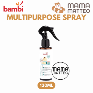 BAMBI Multipurpose Linen dan Pillow Spray 120ml / Semprotan Anti Bakteri Bantal Kain Bayi Anak