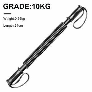 Adjustable Power Twister Bar Spring Resistance 10KG/20KG/30KG/40KG/50KG/60KG Arm Chest Strength Training Fitness Gym Bar