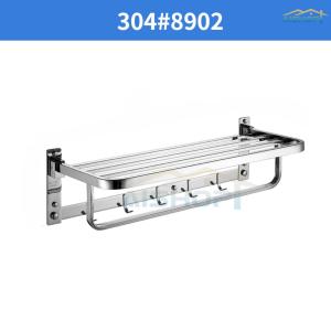 [SG Seller]Heavy Duty 304 Stainless Steel Towel Shelf Wall Mounted Rustproof Multi-layer for Bathroom & Ho