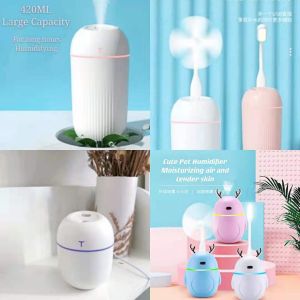 Aroma Humidifier 420ml/220ml Ultrasonic Air Humidifier Aromatherapy / 空气加濕器扩香机