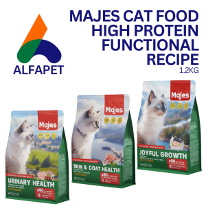 Majes cat food high protein functional recipe 1.2kg rasa lezat saluran kemih bulu sehat