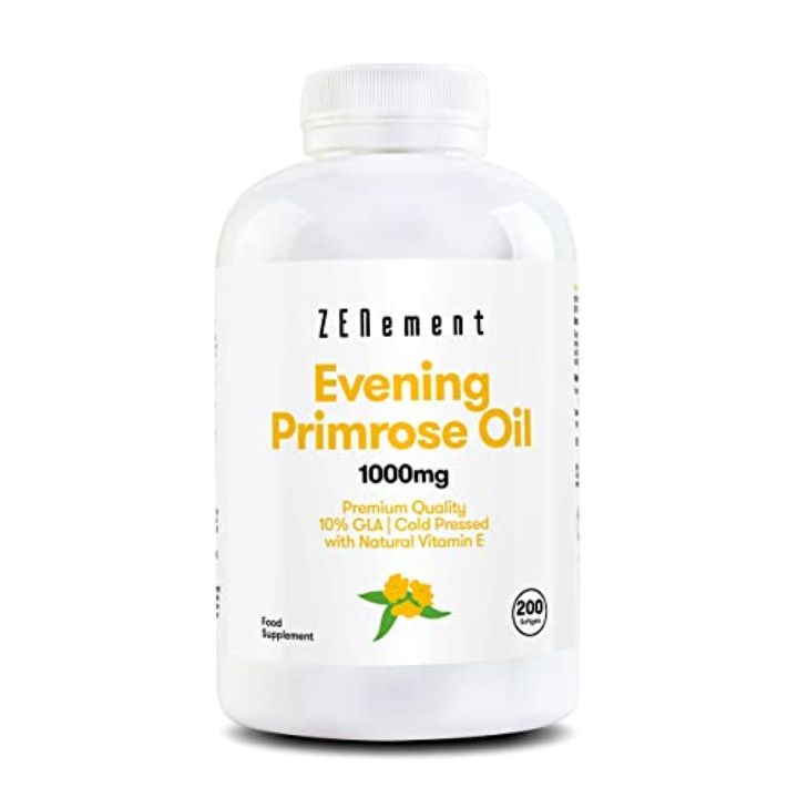 [PRE-ORDER] Zenement | Evening Primrose Oil, 1000mg per softgel, 10% GLA, Cold Pressed, 200 Softgels | Good for Women's Health, Menstrual Symptoms and to Help Maintain Healthy Skin and Bones (ETA: 2023-09-15)