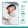 [สินค้าสมนาคุณงดจำหน่าย] Bewell HybridDown Ergonomic Pillow หมอนเพื่อสุขภาพ รุ่นไฮบริดดาวน์ ผสมขนห่านแท้เกรดพรีเมียม กับเส้นใยไมโครเจล. 