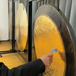 Soft Low Notes Gong Resonant Mallet Sound Healing Silicone Gong Mallet Whale Sounds Gong Resonant Mallet for Play Gong