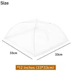 Foldable Kitchen Vegetable Cover Food Net Cover Household Table Cover Anti-fly Net Cover Vegetable