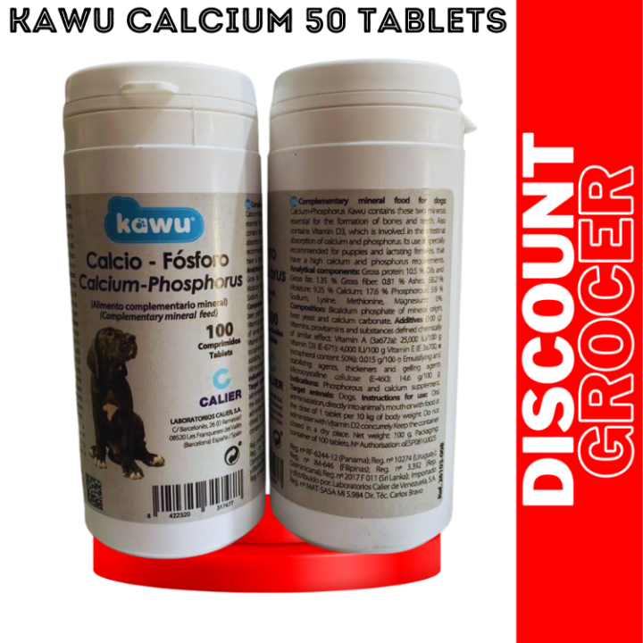 Kawu calcium dosage best sale