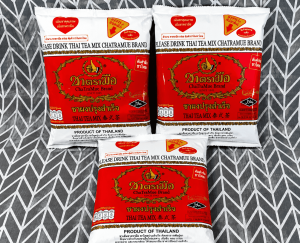 Cha TraMue Brand Thai Tea Mix Red Green Tea Bags - Classic Thai Tea - Product of Thailand