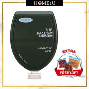 Electric Handheld Vacuum Sealer Pump Mini Portable Wireless Type C Rechargeable Food Vacuum Compression Bag 一键无线真空机【Home2u】