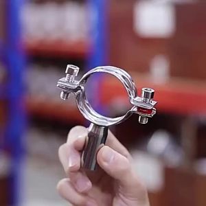Hot Sale ZH304 Stainless Steel Bracket Welding Fixing Bracket Hoop Clamp Clamp 201 Clamp Water Support Frame热销ZH304不锈钢管支架焊接管固定支架卡箍管夹201管夹水管支架