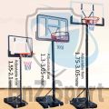 BIGGER BASE Portable Basketball Hoop Basketball Stand rim NBA Standard Height 3.05meter. 