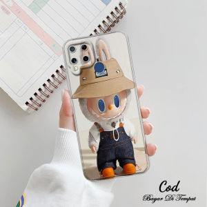 Softcase REALME C15 Cassing Case Hp Series Pro Camera Gambar LABUBU 4 TERBARU New Cassing Hp Softcase Fashion Lembut - Imut - Lucu Pelindung Camera Silikon Lembut Terbaru Untuk Wanita - Pria - Dewasa - Remaja COD BAYAR DI TEMPAT