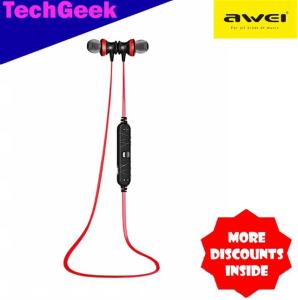 TG Awei A980BL Wireless Sports Bluetooth V4.0 Noise Isolation Earphone with Songs Track Function